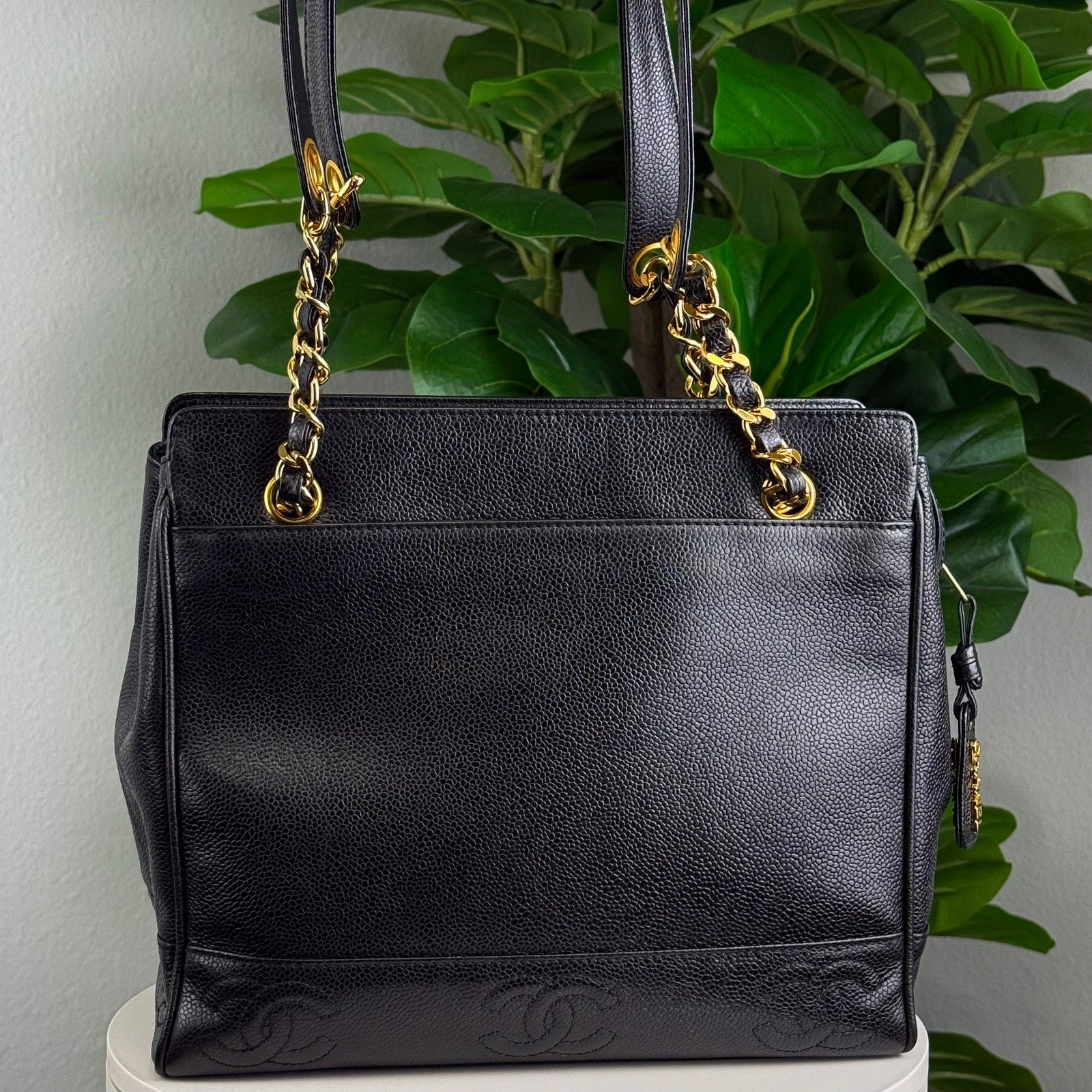 Authentic CHANEL Triple COCO Chain Shoulder Bag