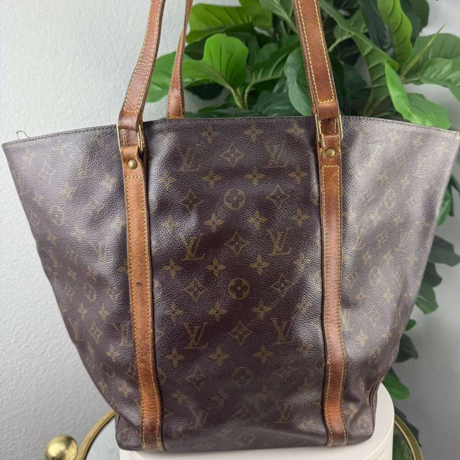Authentic Louis Vuitton Sac Shopping Tote Bag