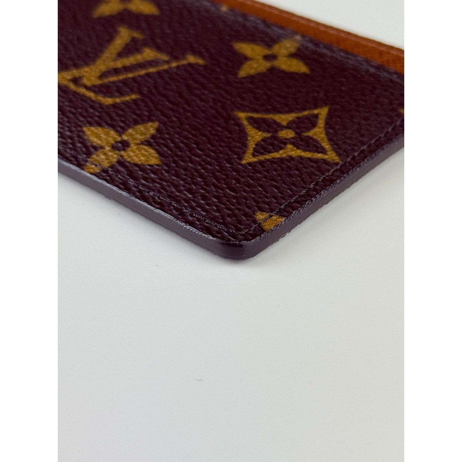 Authentic Louis Vuitton Monogram Porte Cartes Card Wallet