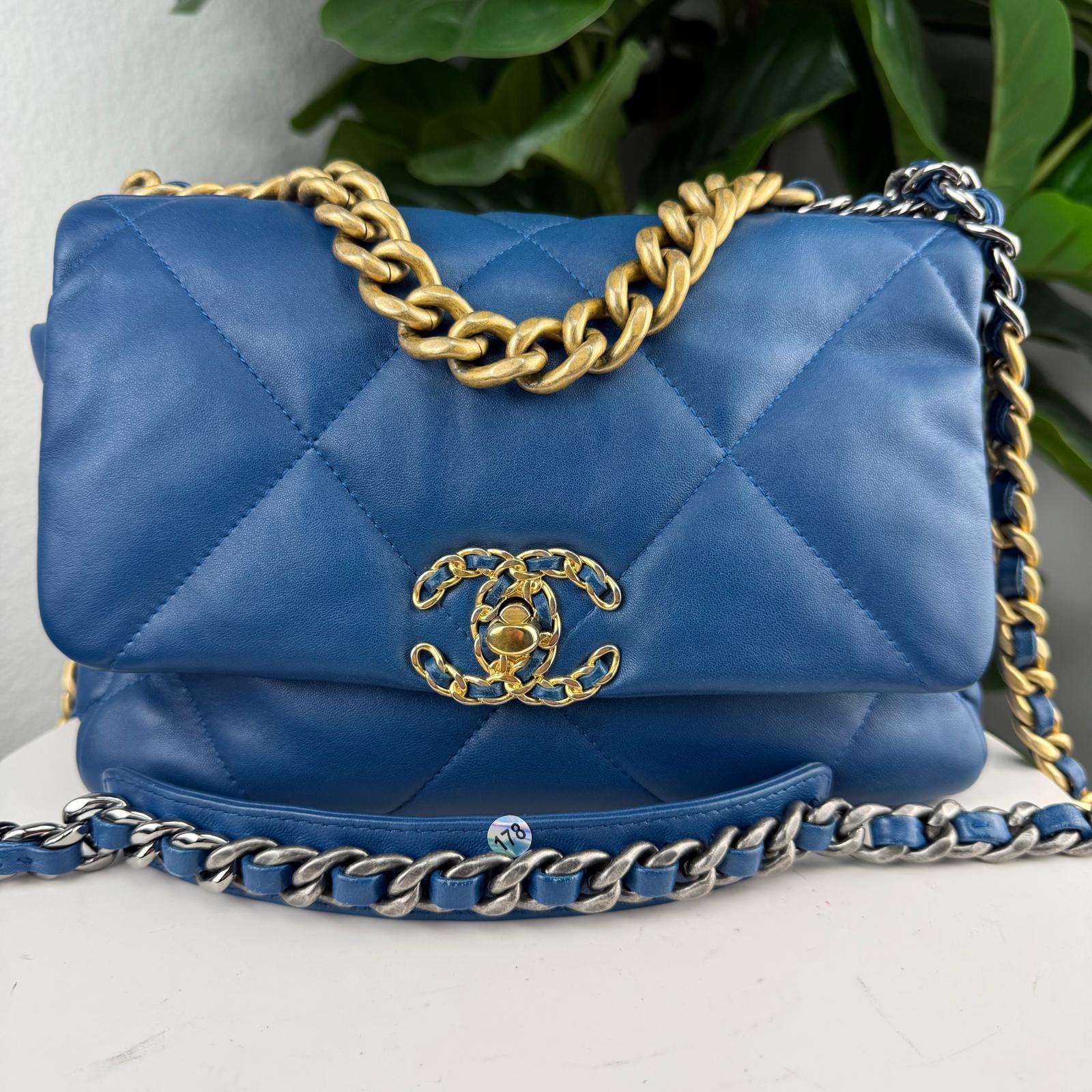 Authentic Chanel 19 Flap Bag