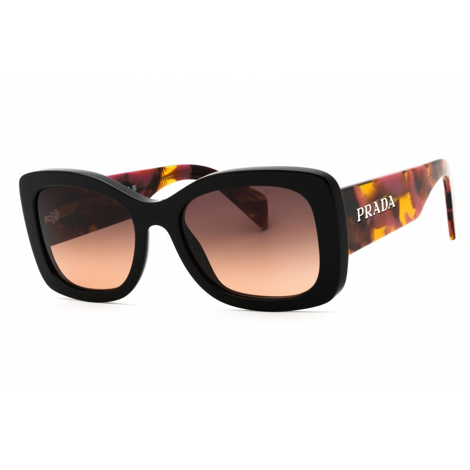 Brandnew Prada Mahogany Gradient Grey Sunglasses