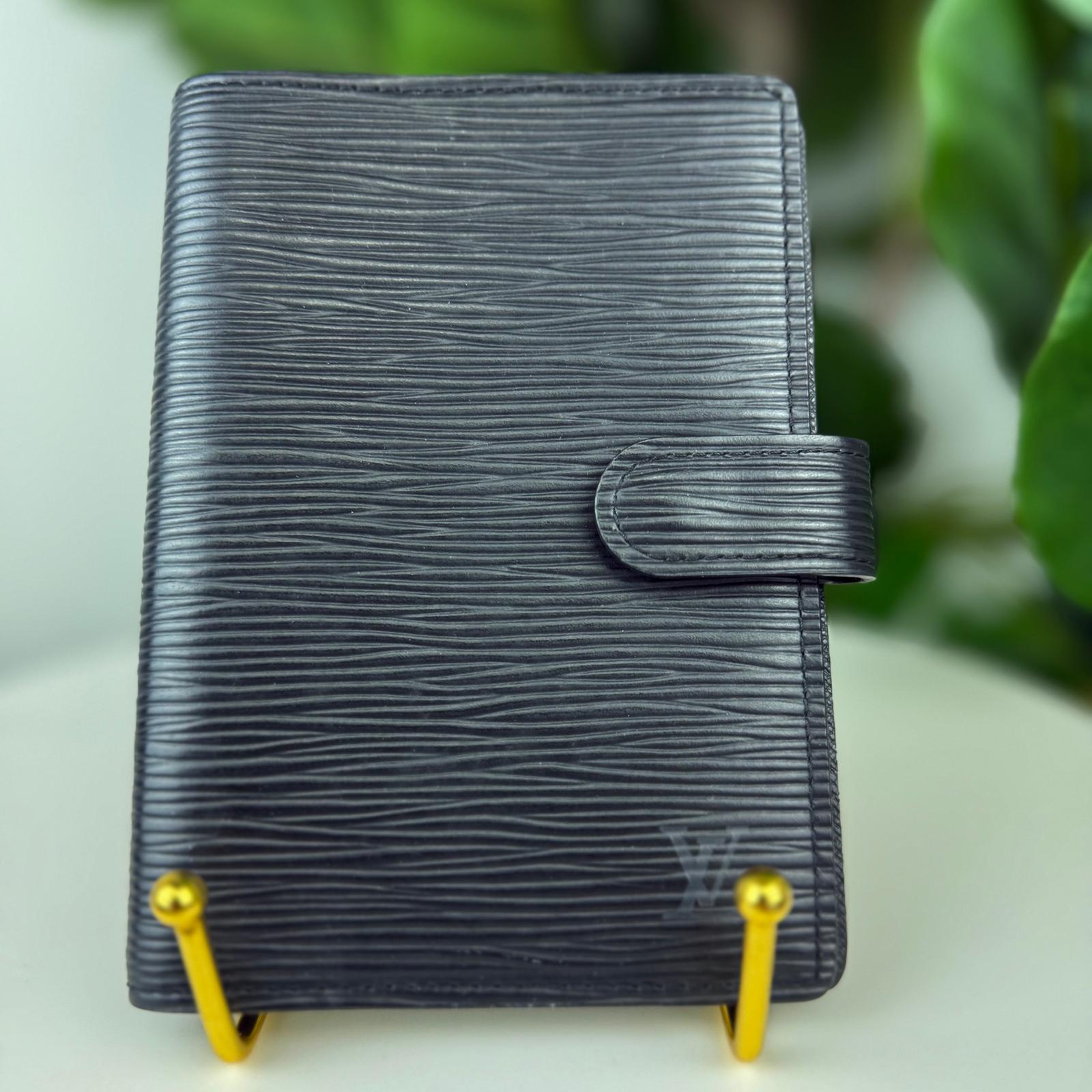 Authentic Louis Vuitton Epi Leather PM Agenda Diary Cover