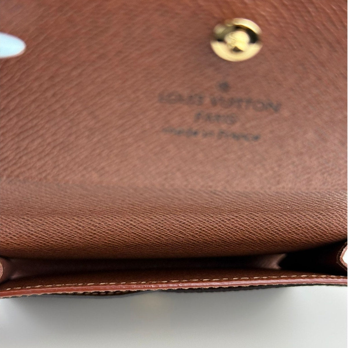 Authentic Louis Vuitton Envelope Carte de Visite Card Wallet