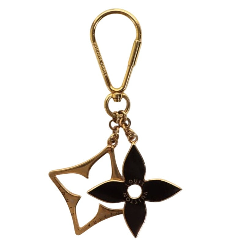 Authentic Louis Vuitton Porte Cles Puzzle Bag Charm Gold Dark Brown