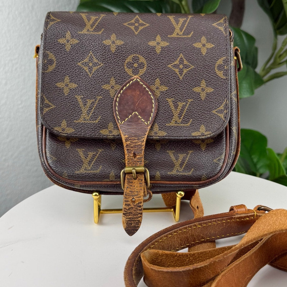 Authentic Louis Vuitton Cartouchiere PM Shoulder Bag