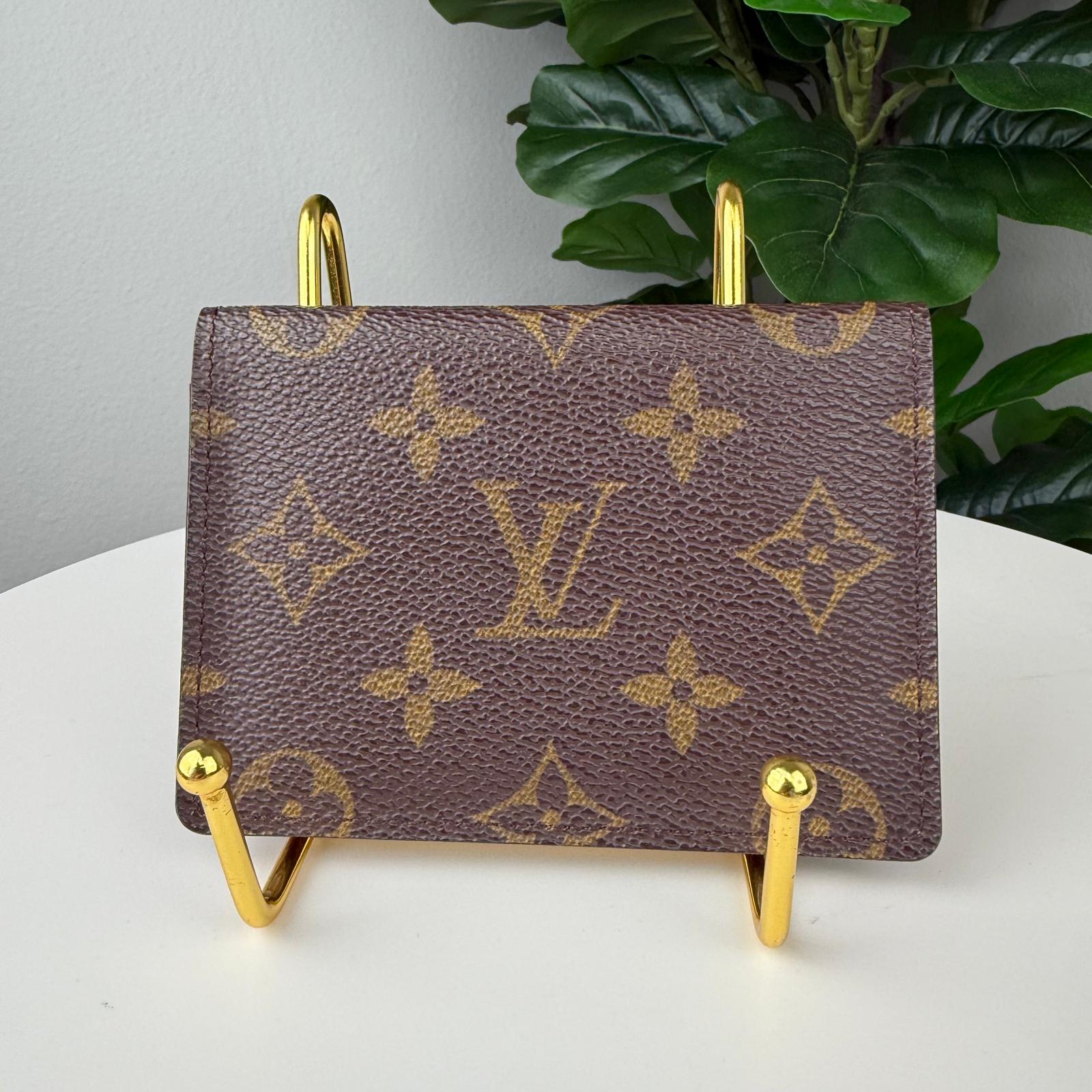 💎Authentic Louis Vuitton Enveloppe Carte de Visite Wallet
