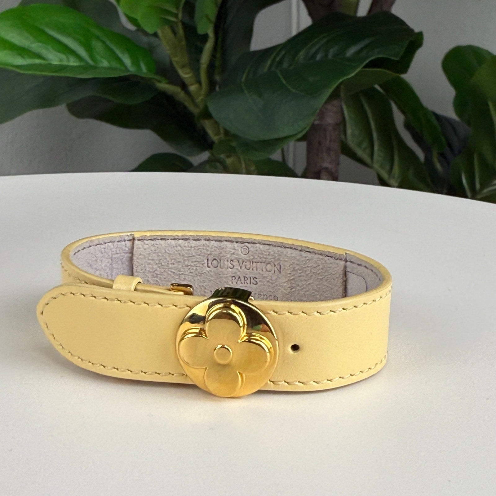 Authentic Louis Vuitton Wish Bracelet Cream