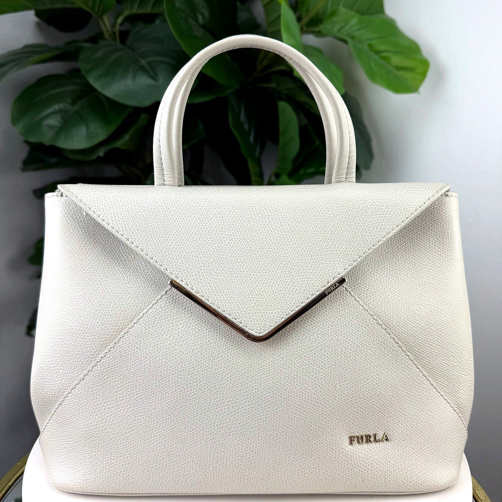 Authentic Furla Metropolis Envelope Tote front