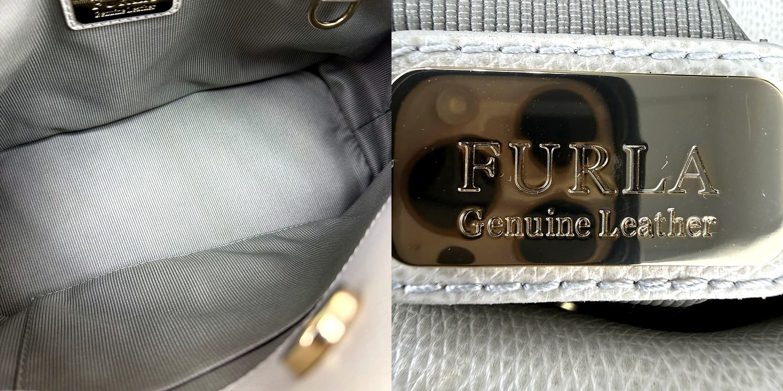 Furla Metropolis interior and tag