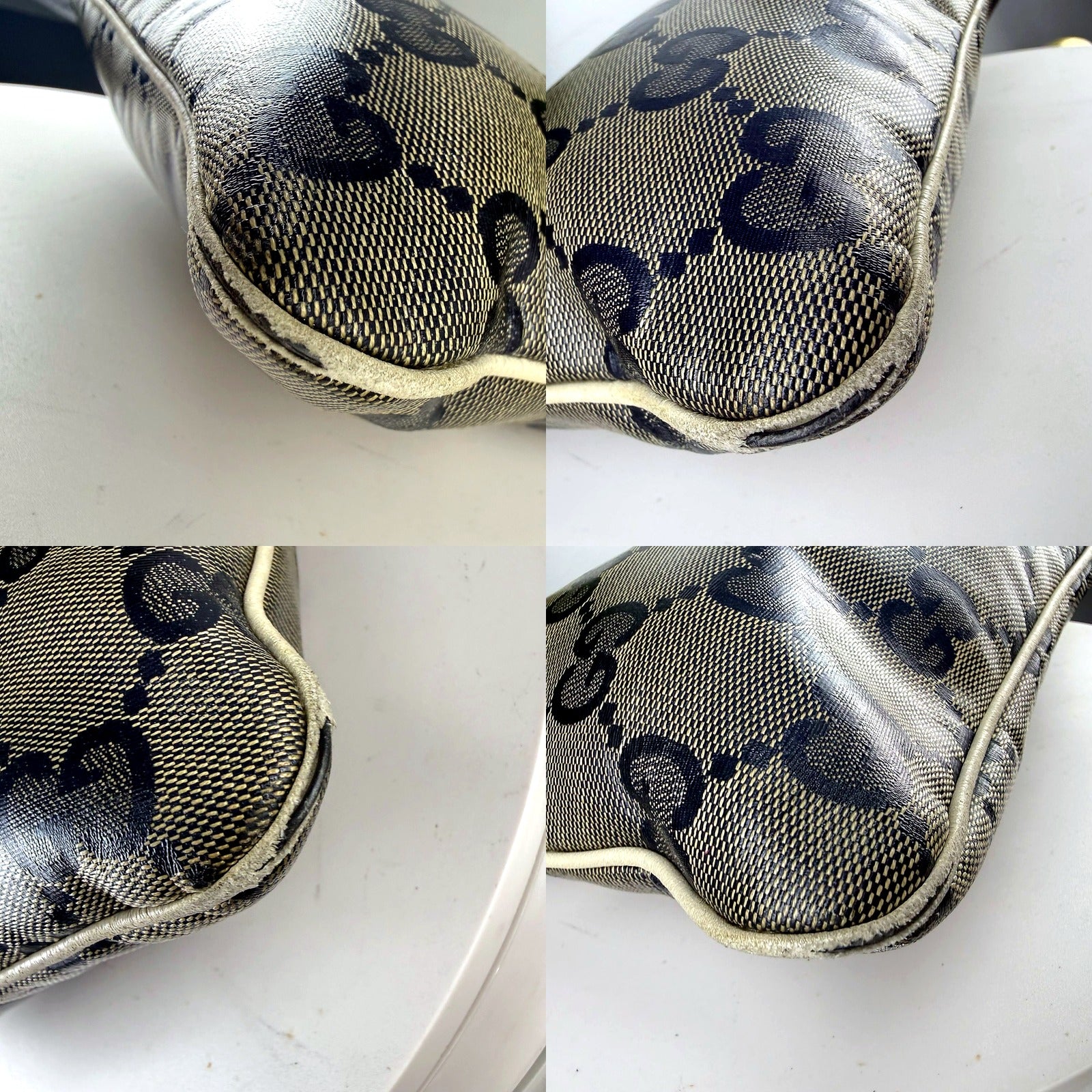 Authentic Gucci GG Canvas Crossbody Bag