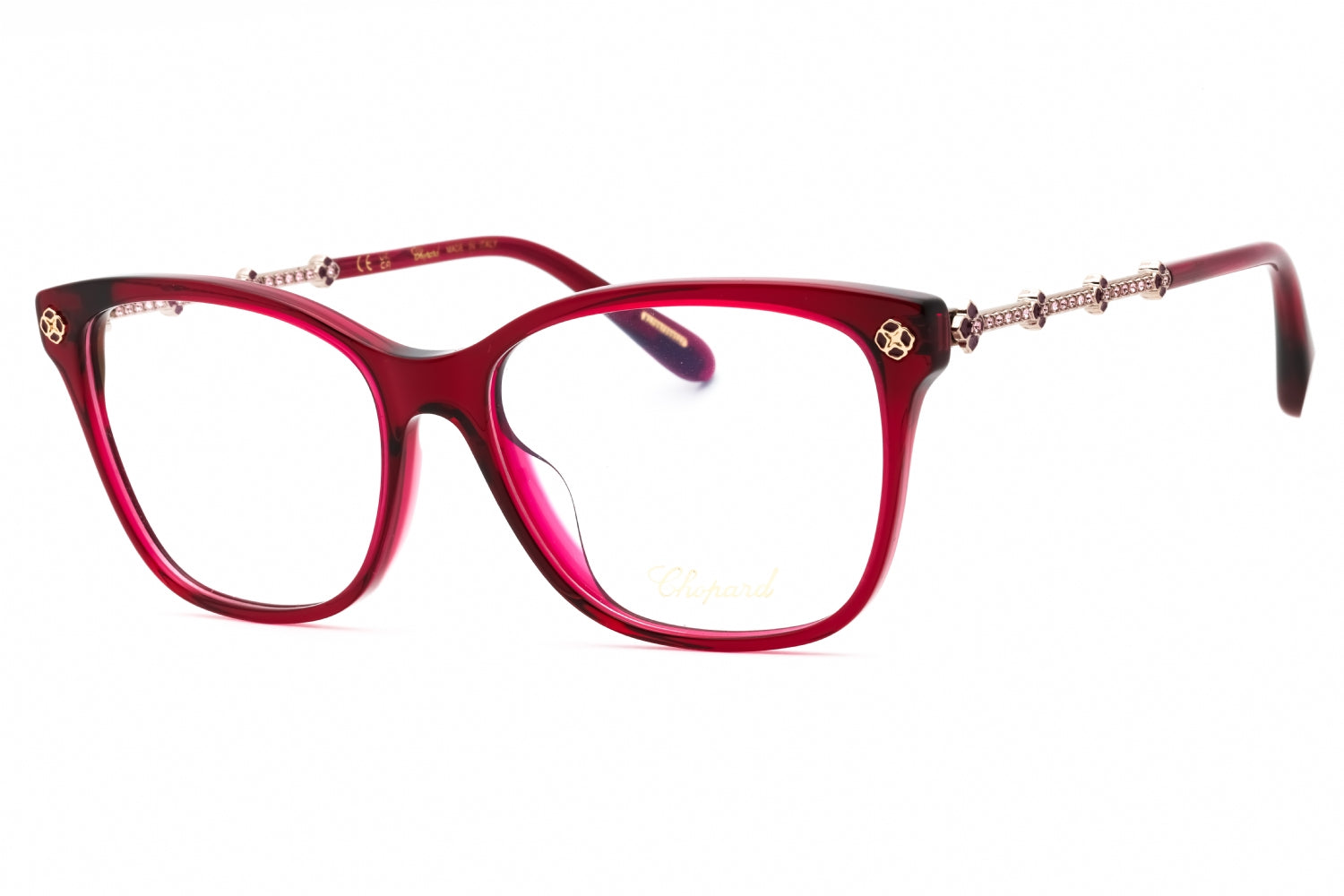 Authentic Chopard VCH352S Red Eyeglasses | Luxury Designer Eyewear