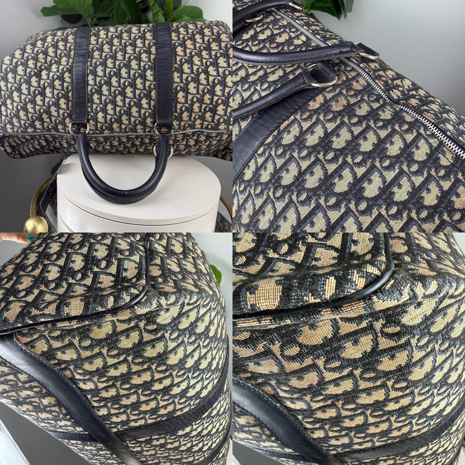 Dior duffle details 3