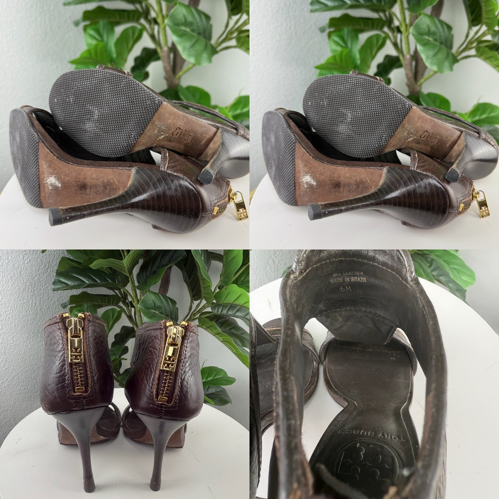 Tory Burch heels details