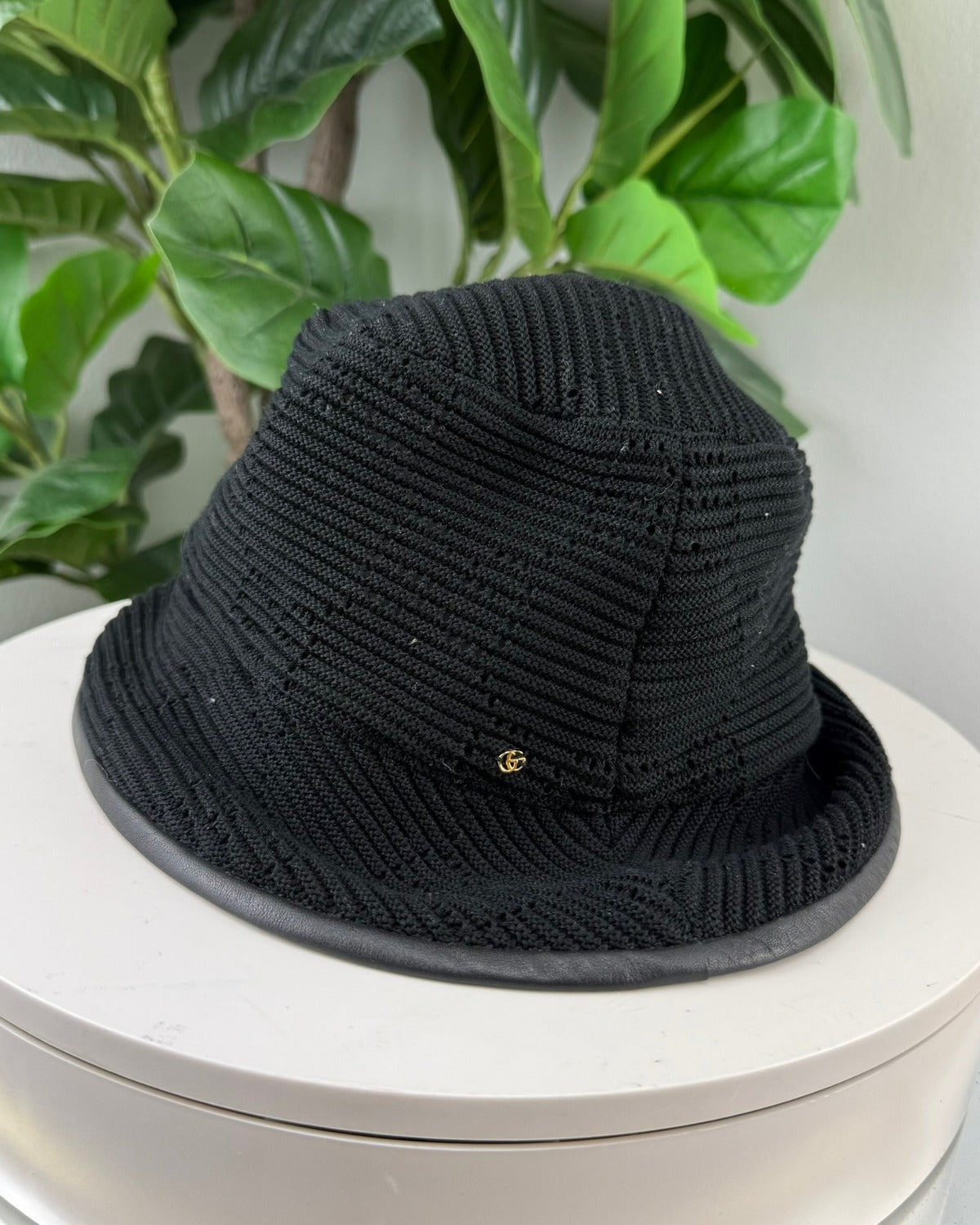 Gucci fedora hat front