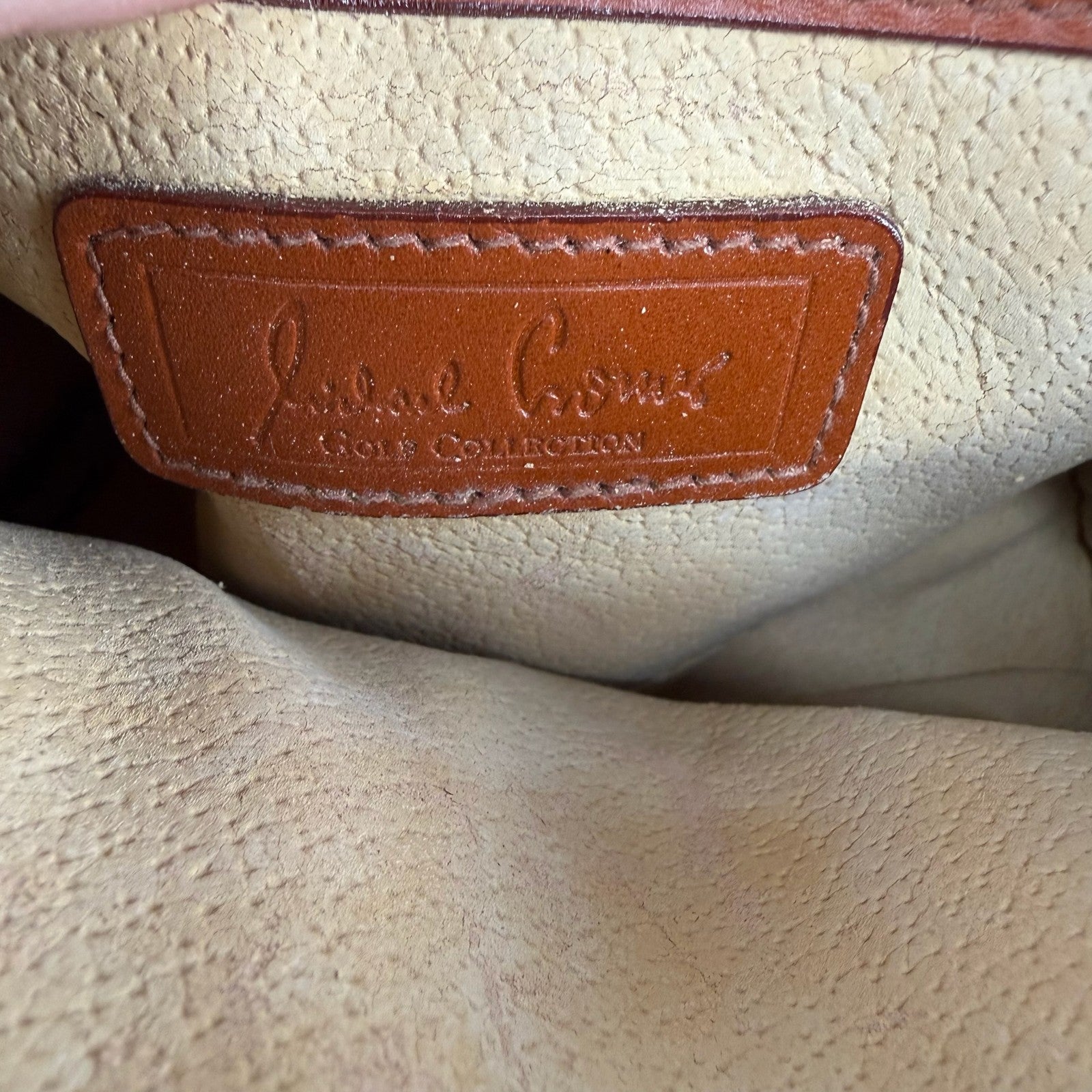 MCM cognac Visetos crossbody bag - view 6