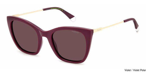 Authentic Polaroid PLD 4144/S/X Ladies Sunglasses Violet Polarized 52-21-145