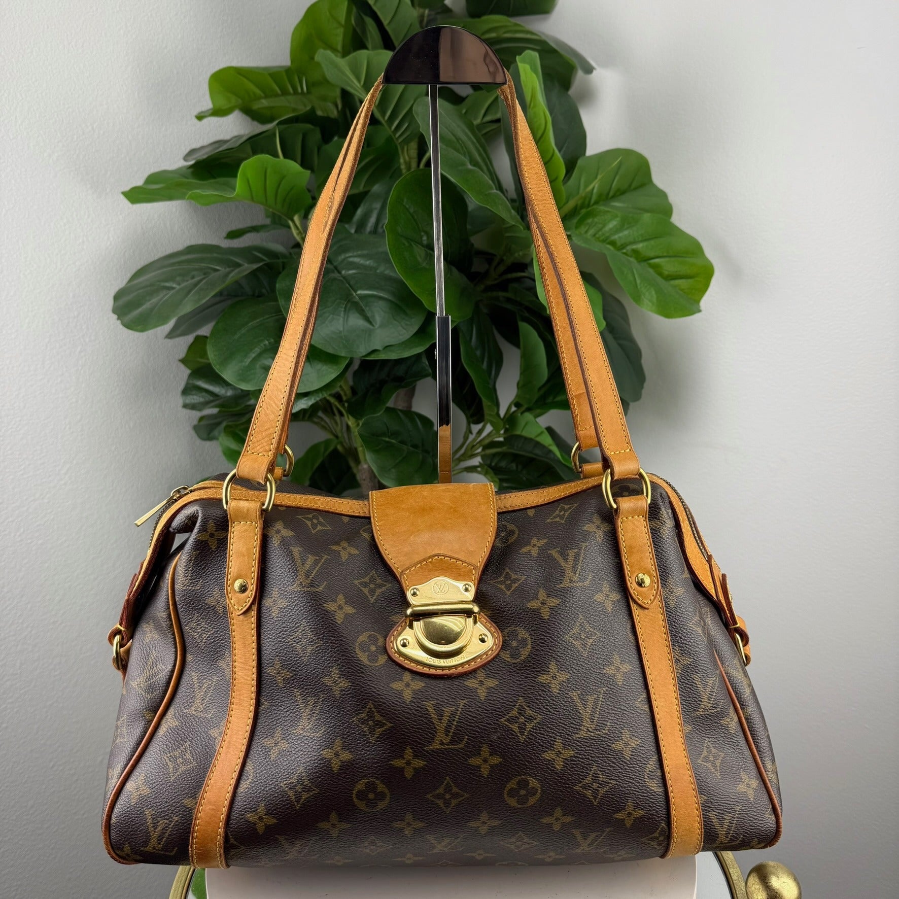 Louis Vuitton Monogram Stresa - front on stand