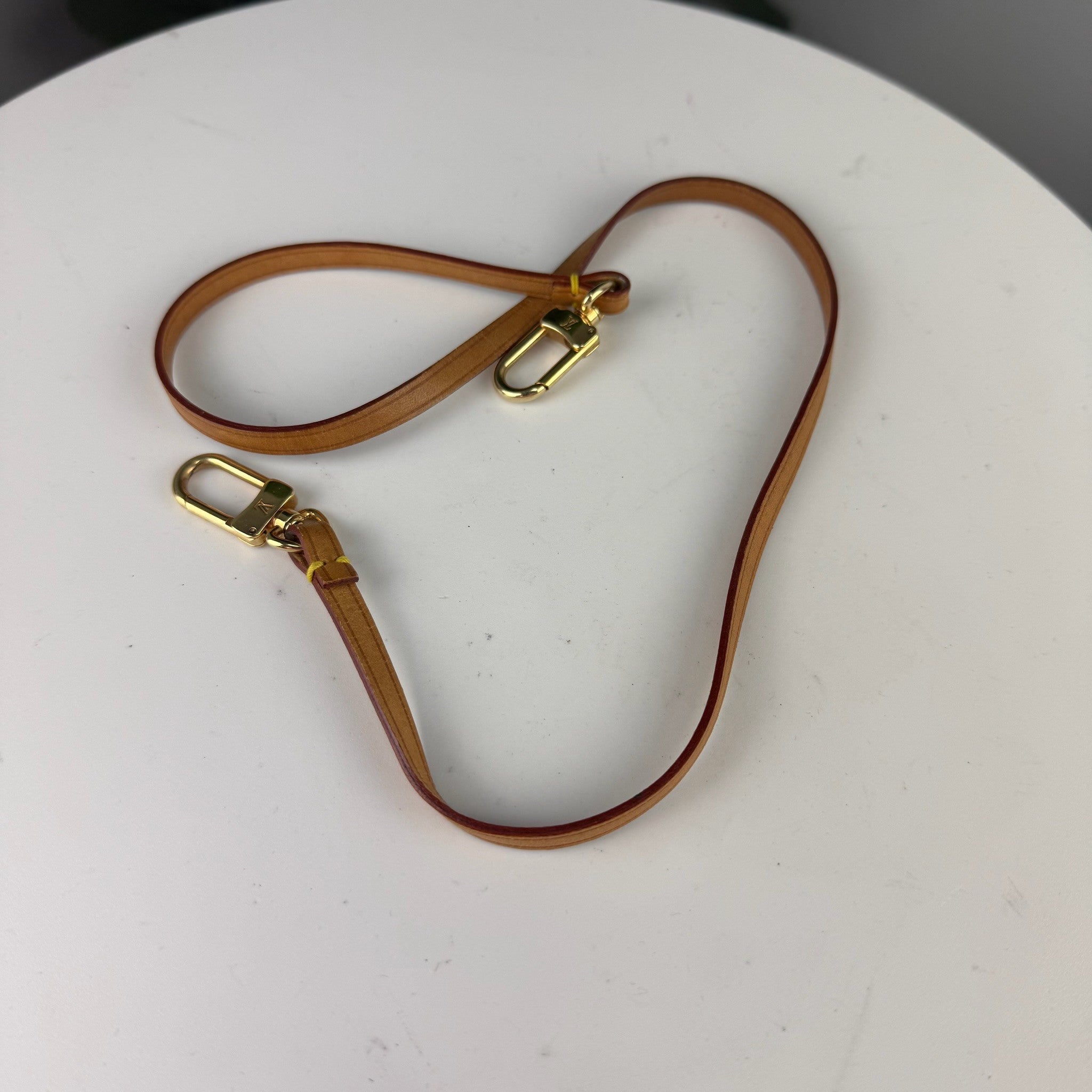 Louis Vuitton thin vachetta strap - view 1